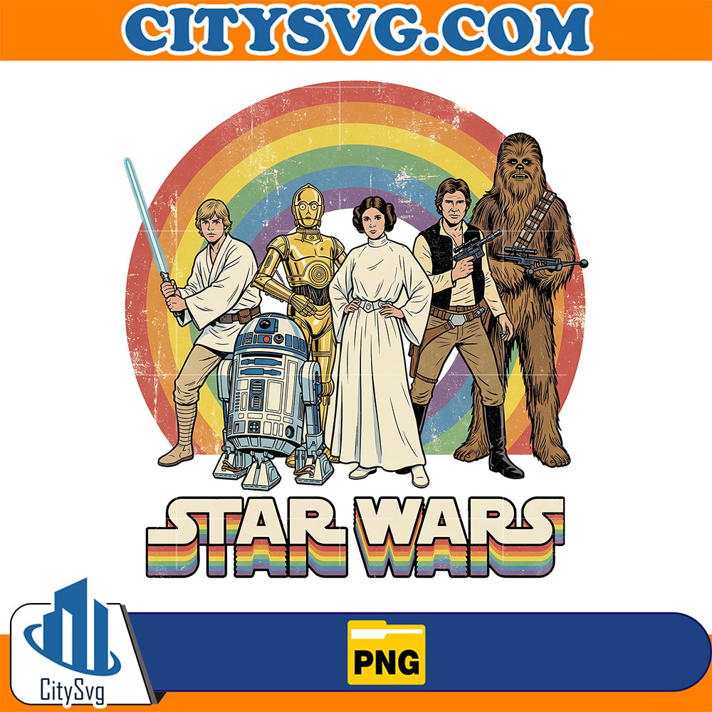 Star-Wars-Vintage-Rainbow-Characters-Png