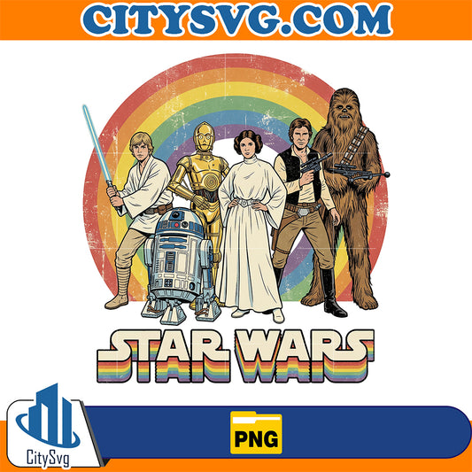 Star-Wars-Vintage-Rainbow-Characters-Png