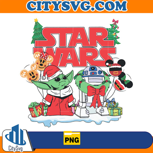 StarWarsBabyYodaDisneyChristmasPng