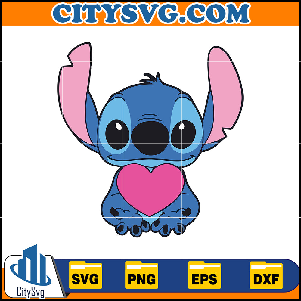 StichHeartHuggingTiktokStitchSvg