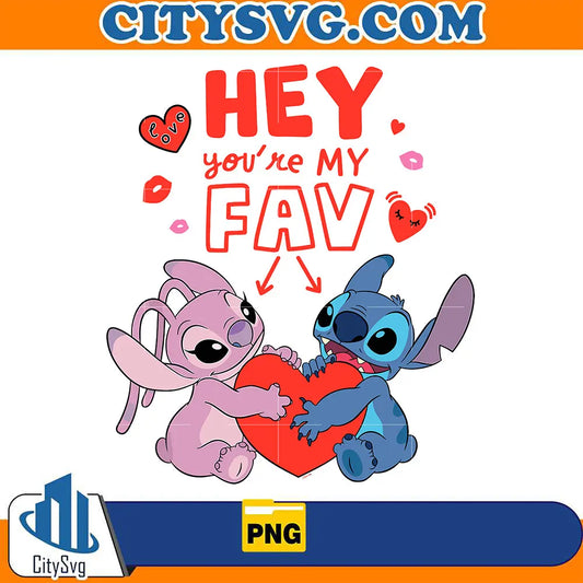 StitchAngleCoupleHeyYou_reMyFavValentinePng