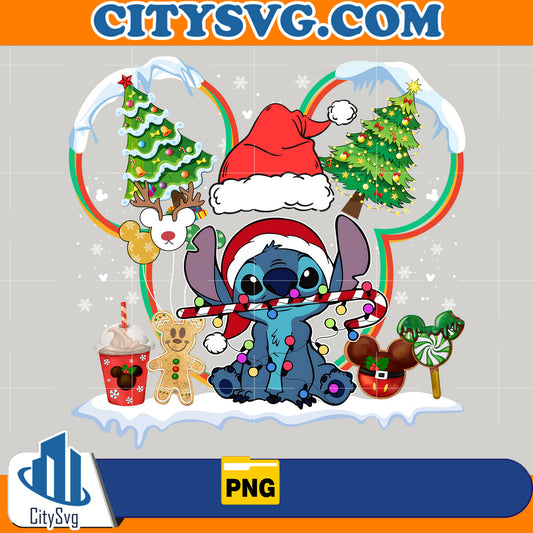 StitchChristmasMickeyPng