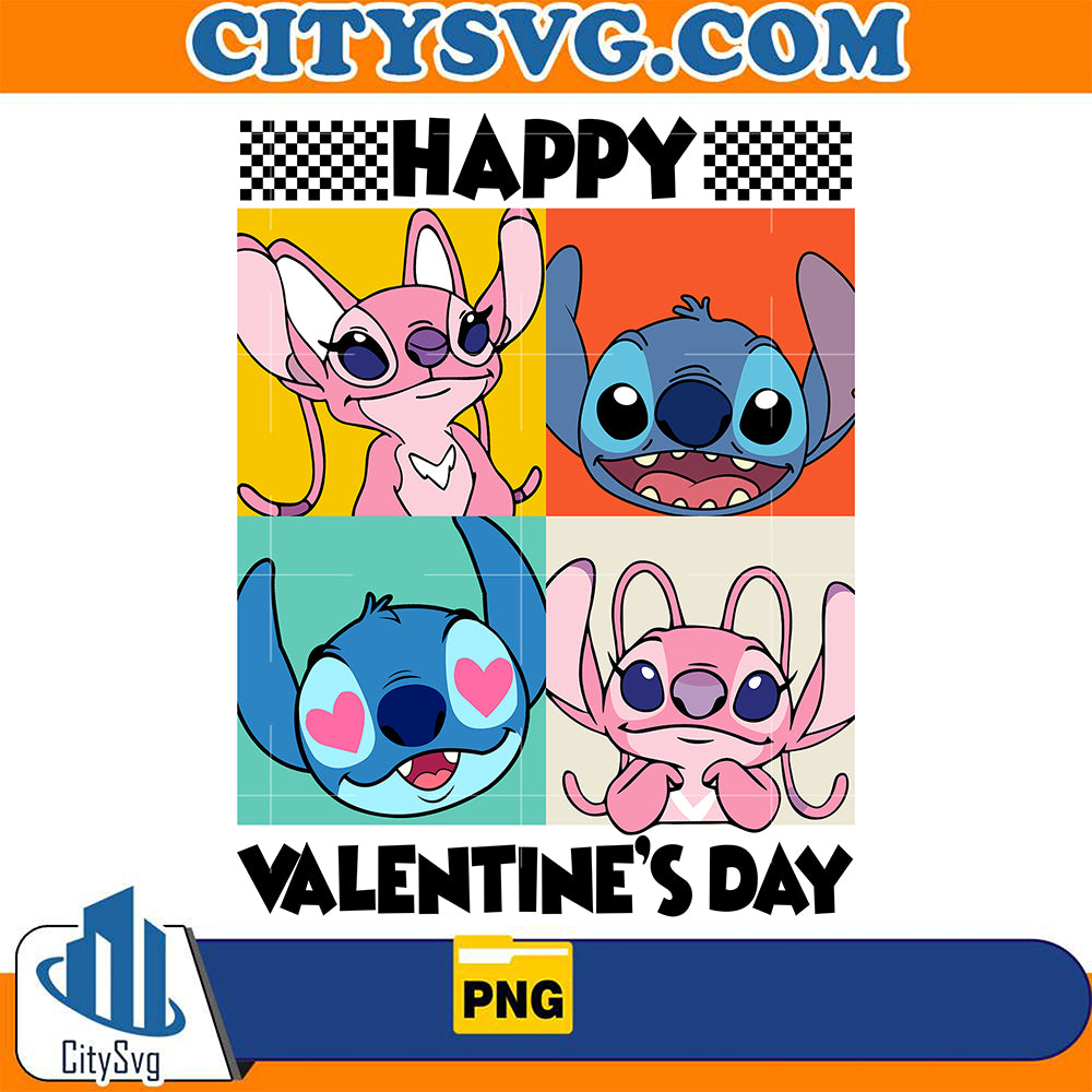 StitchCoupleHappyValentine_sDayPng