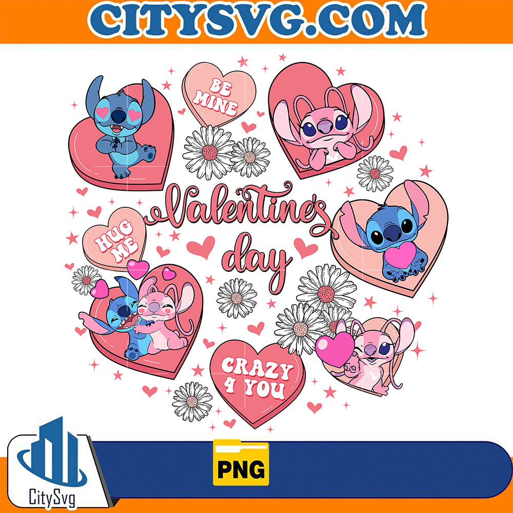 StitchCoupleLoveValentinePng