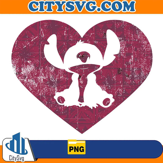 StitchHeartValentinePng