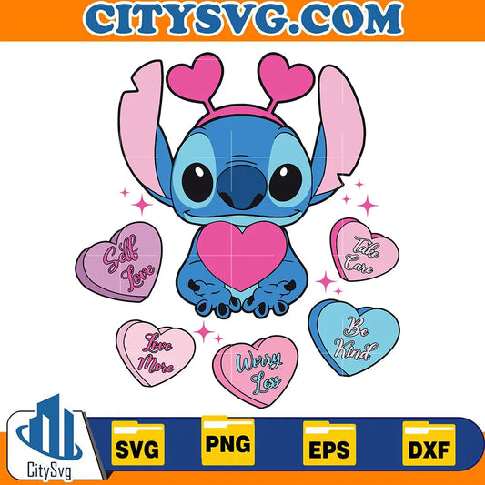 StitchHeartValentineSvg
