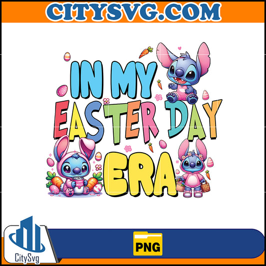 Stitch In My Easter Day Era Png