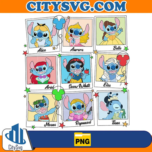StitchPrincessDisneyPng