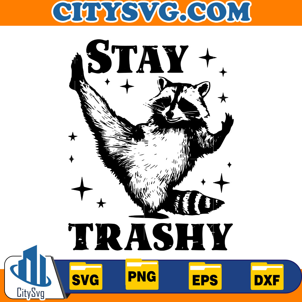 Stray Trashy Svg