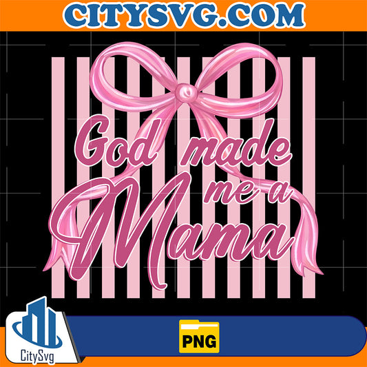 Striped-Coquette-God-Made-Me-A-Mama-Png