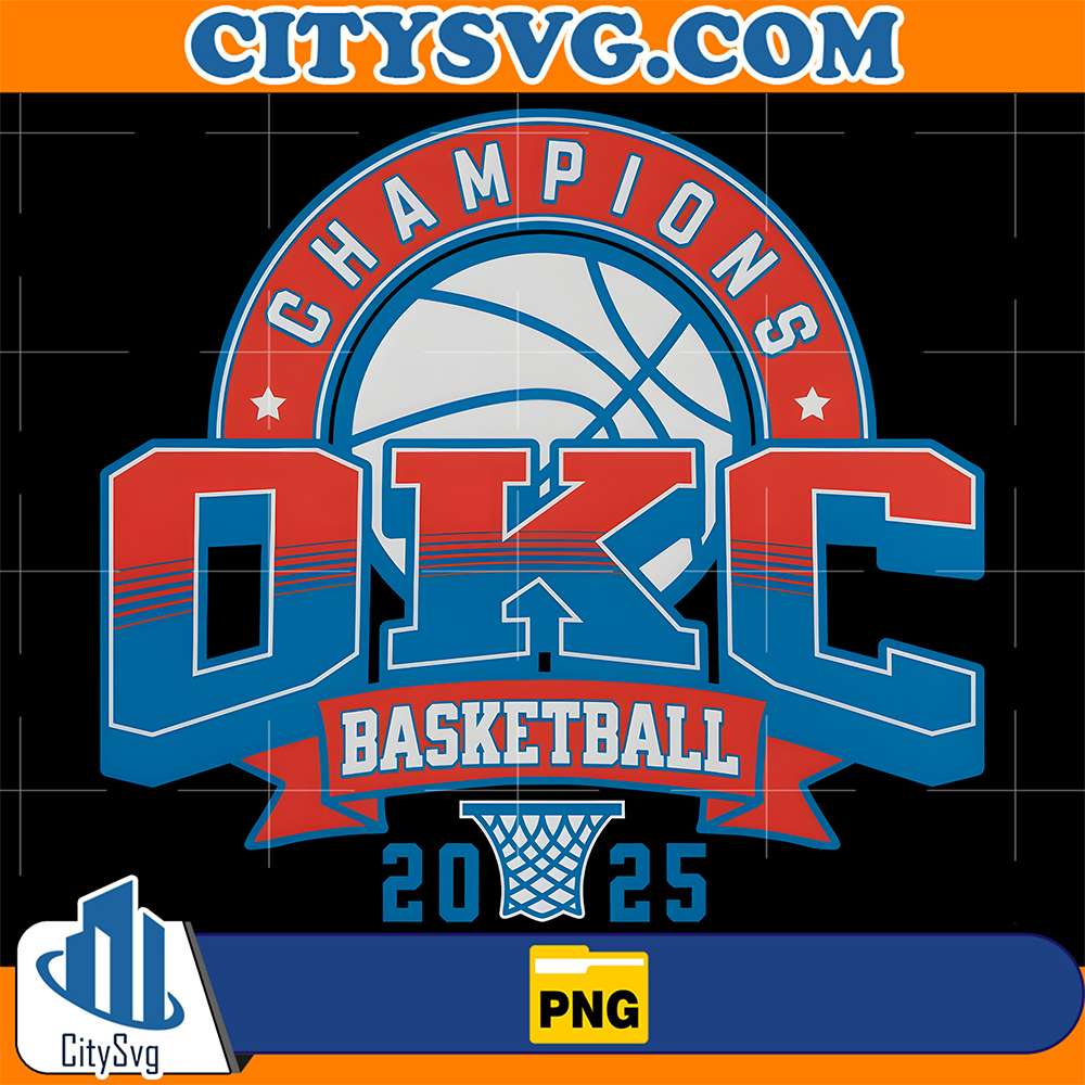 Striped-OKC-Basketball-Champions-2025-Png