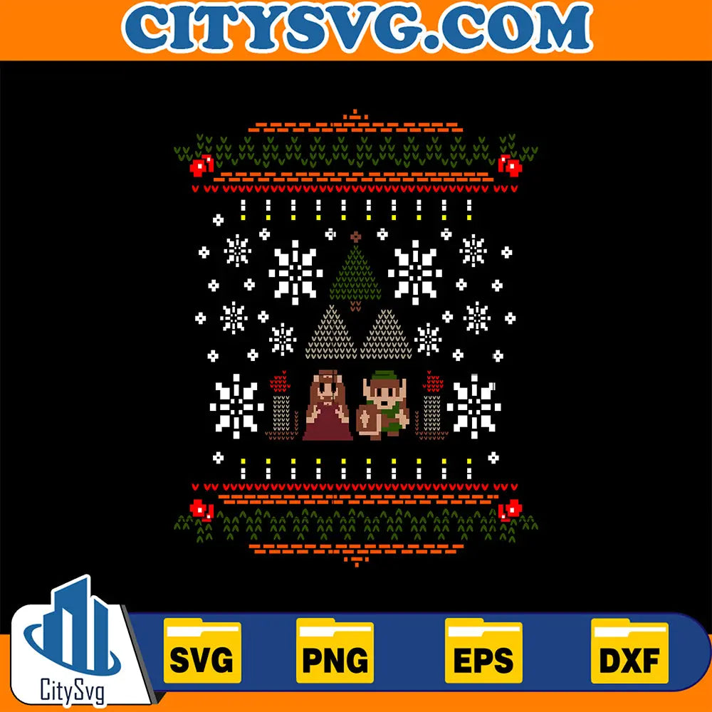 SudaderaNavidadUglyChristmasSvg