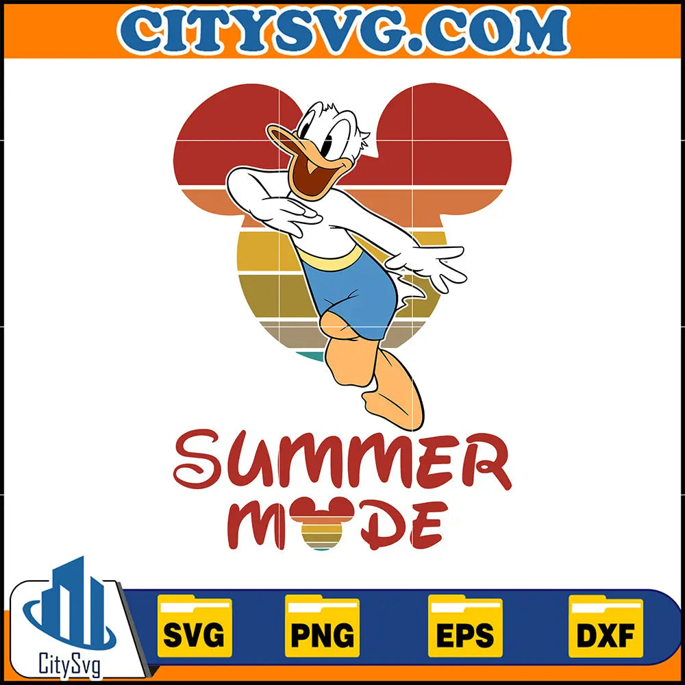 SummerModeDonaldSvg