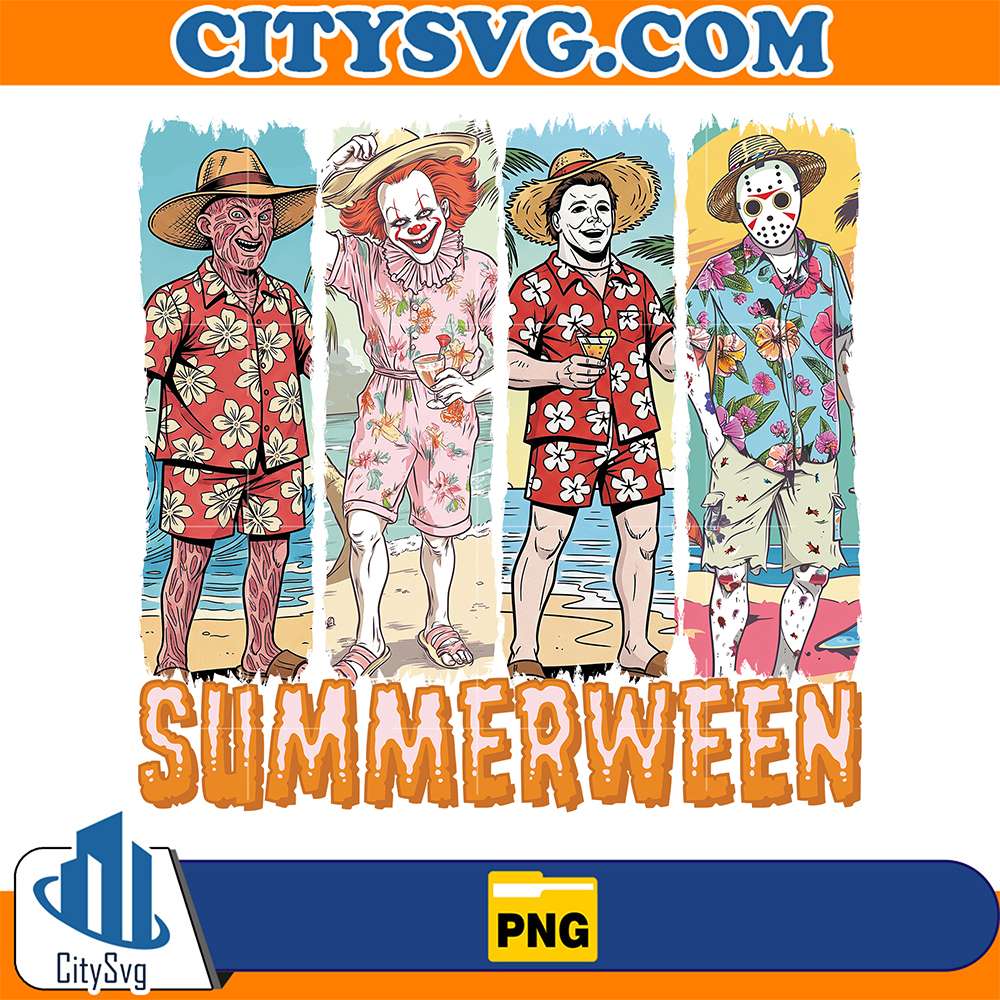 Summerween-Horror-Character-Png