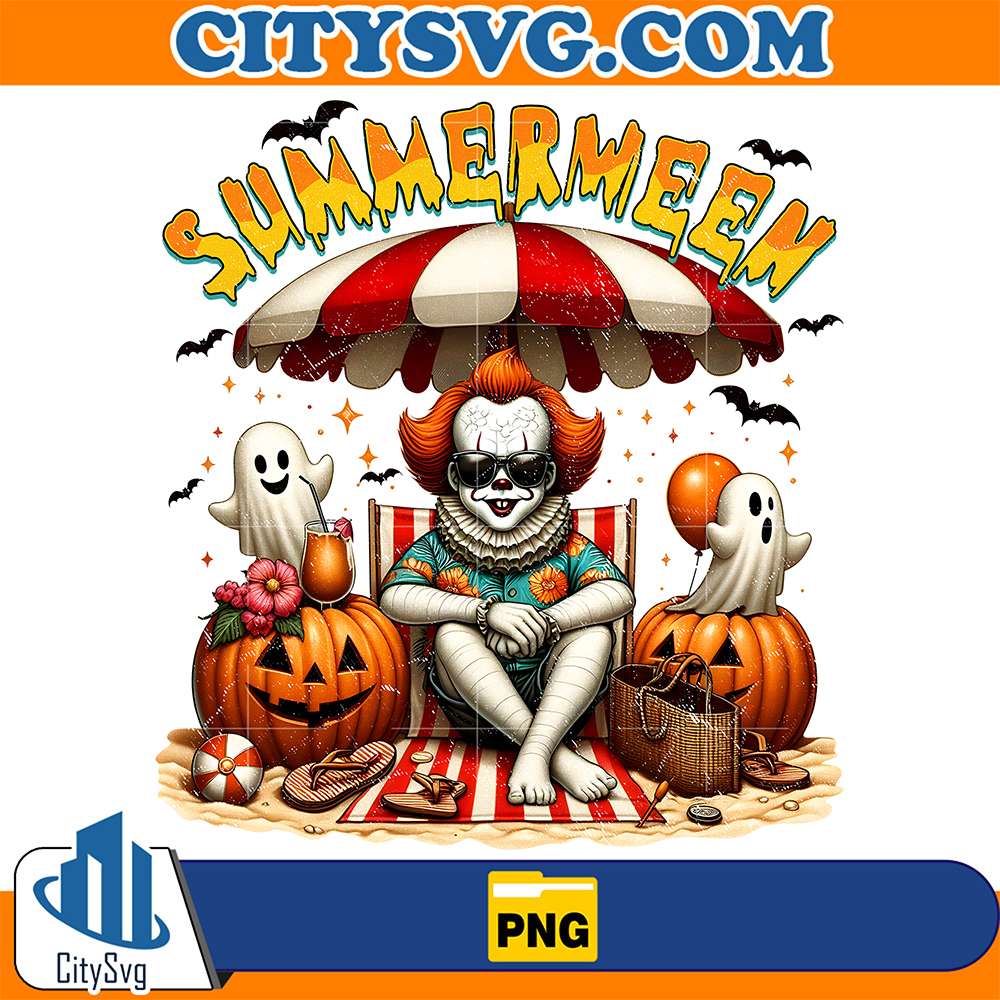 Summerween-Horror-Pennywise-Halloween-Png