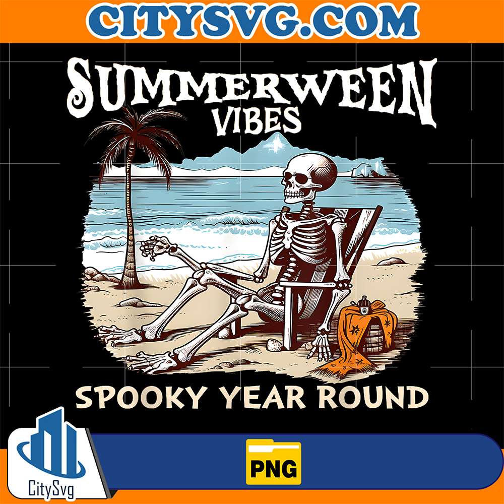 Summerween-Vibes-Skeleton-Spooky-Year-Round-Summer-Png