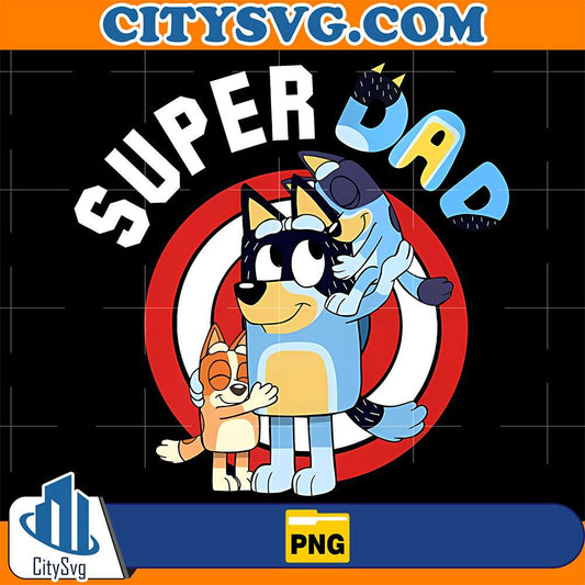 Super-Dad-Bluey-Dad-Png