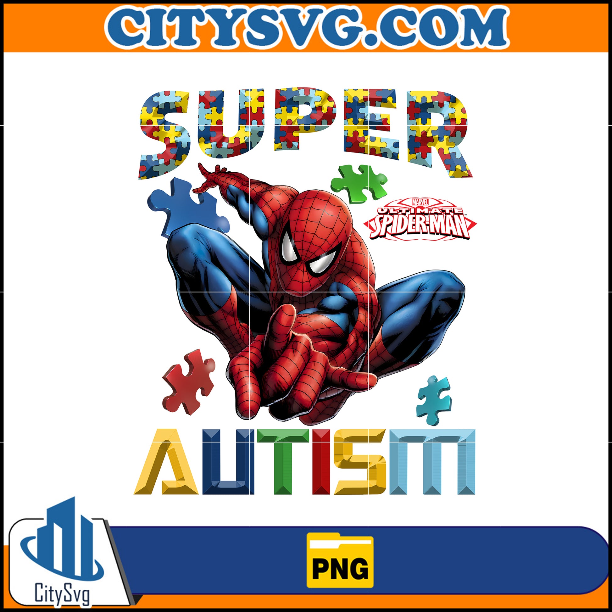 Super Spider Man Autism Png