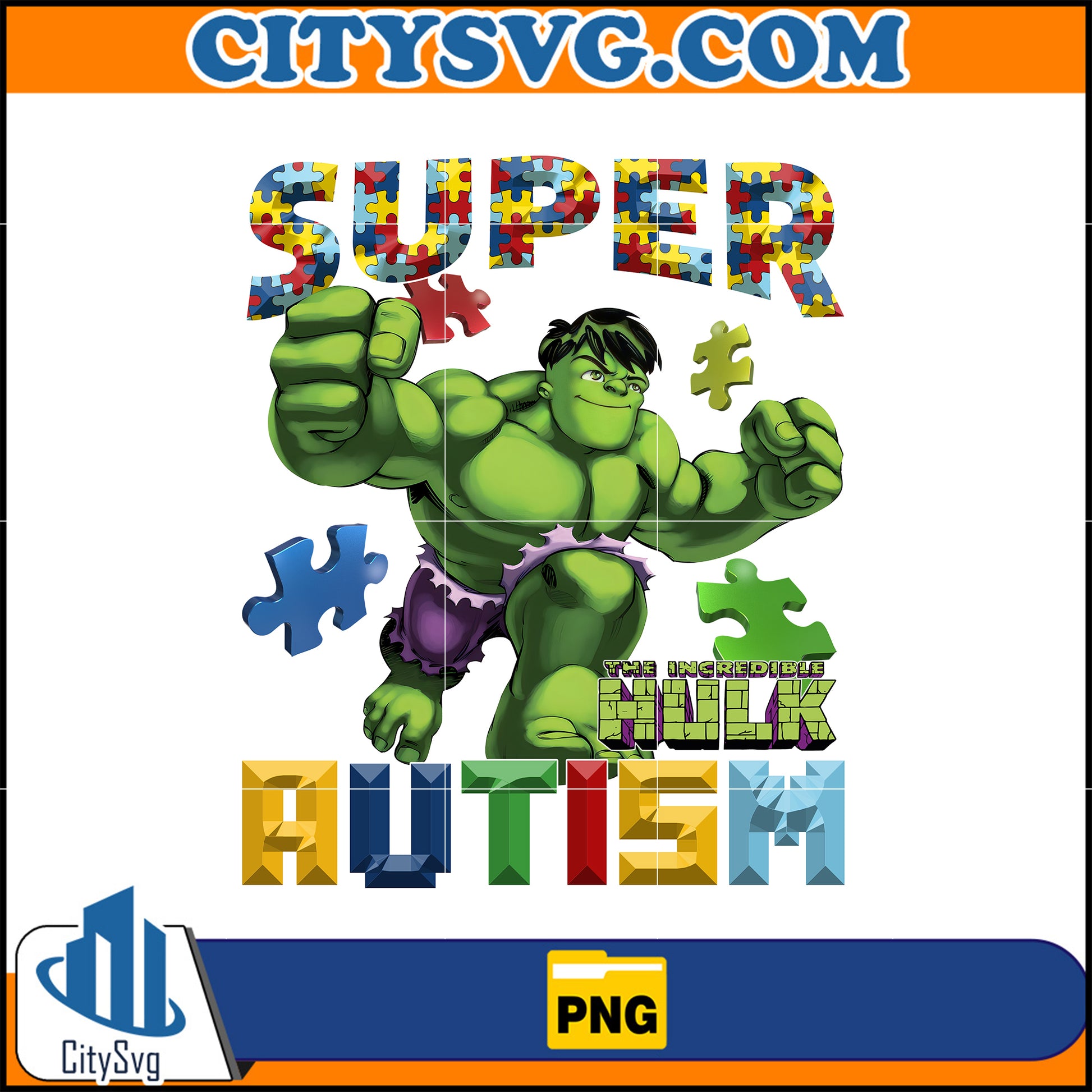 Super The Incredible Hulk Autism Png