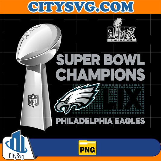 SuperBowlChampionsLIXPhiladelphiaEaglesPng