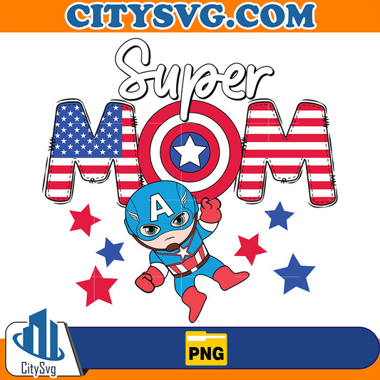 SuperMomCaptainAmericaPng