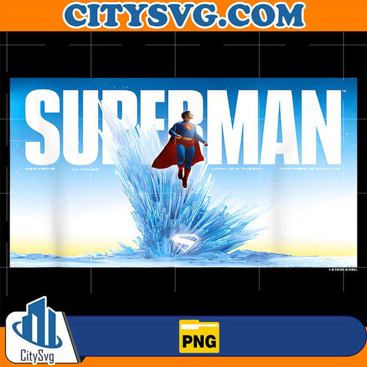 Superman-2025-Fortress-Of-Solitude-Poster-Png