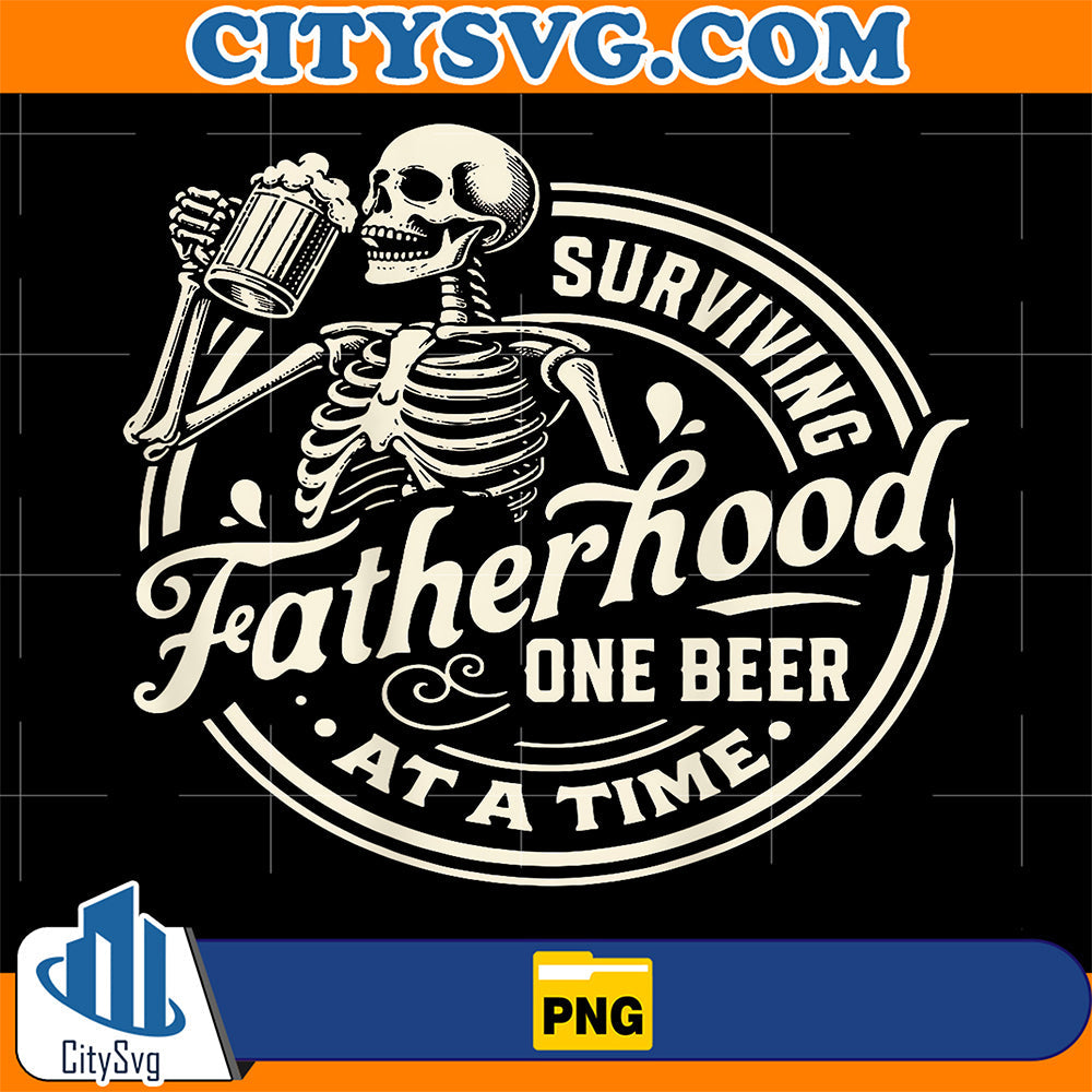 Surviving-Fatherhood-One-Beer-At-A-Time-Png
