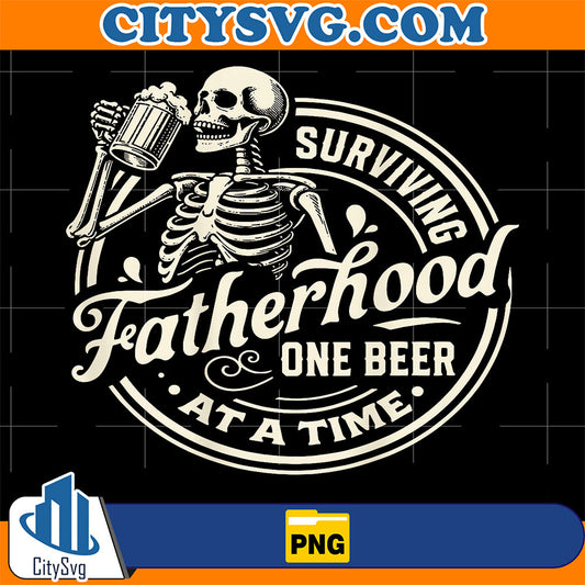 Surviving-Fatherhood-One-Beer-At-A-Time-Png