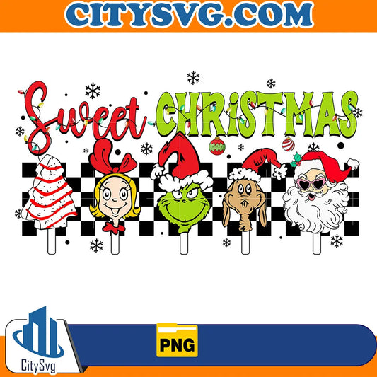 SweetChristmasGrinchPng