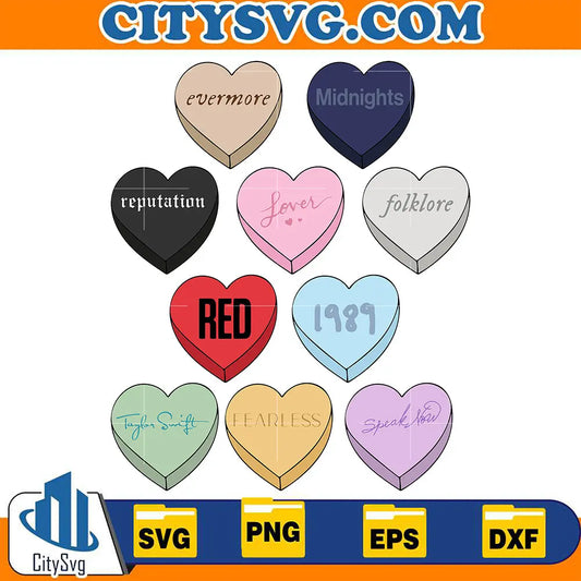 SwiftieValentineCandyHeartSvg