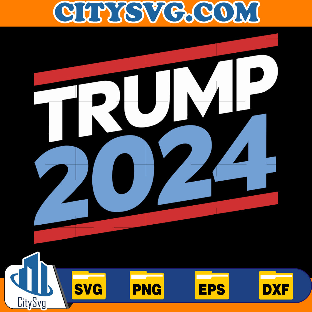 TRUMP 2024 Svg