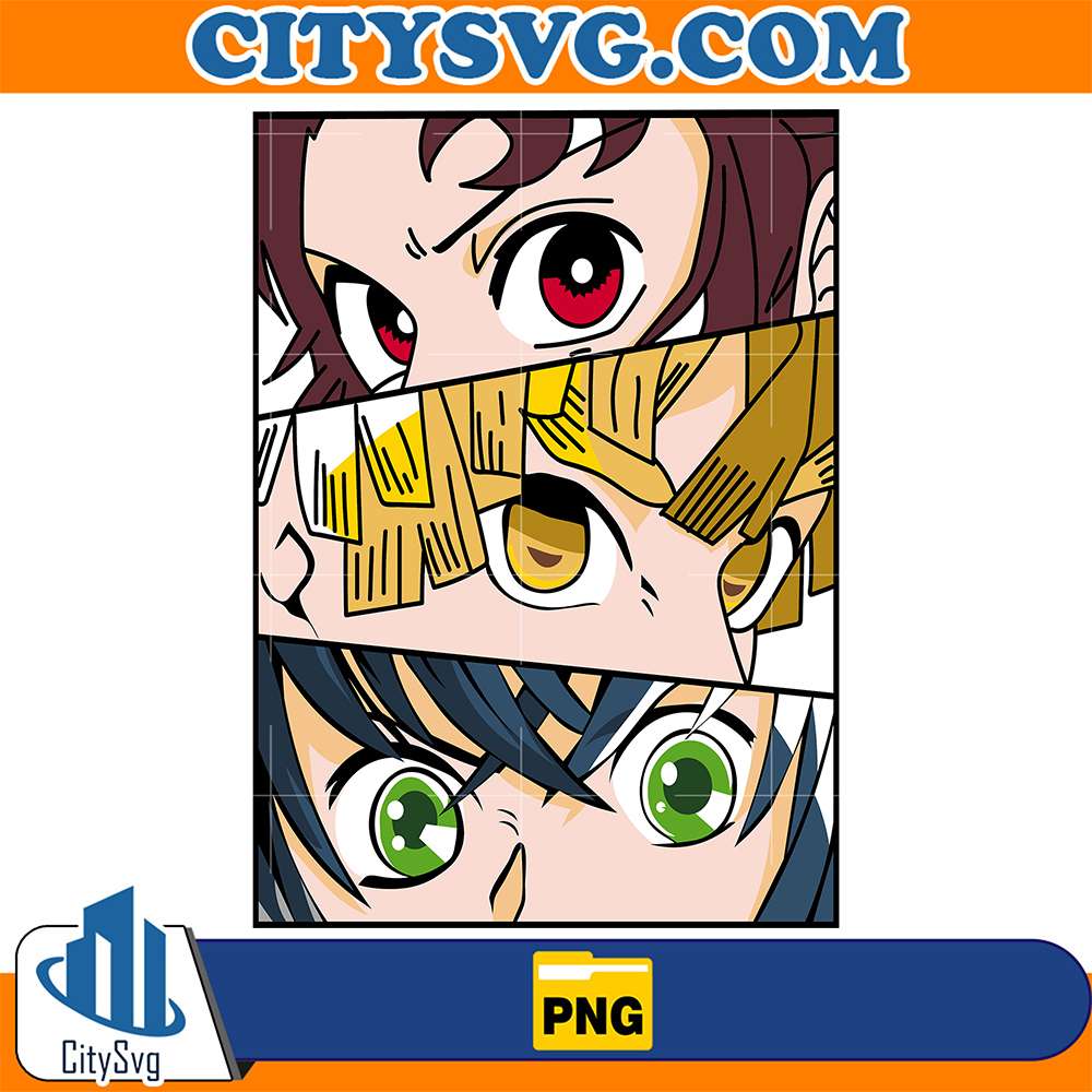 Tajiro-Zenitsu-Inosuke-Demon-Slayer-Png