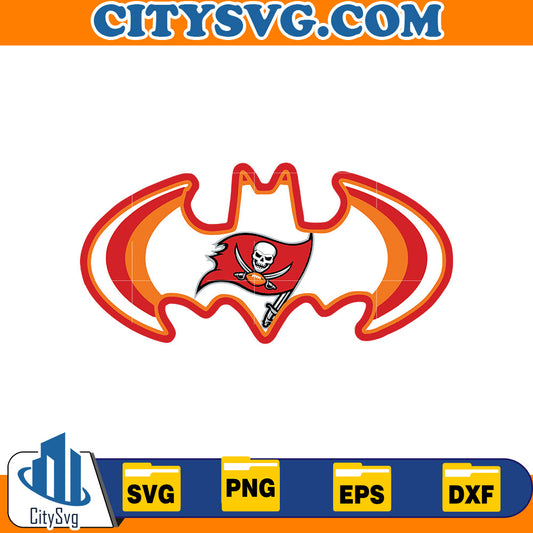 Bat Tampa Bay Buccaneers Svg