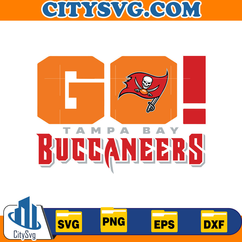 Go Tampa Bay Buccaneers Svg