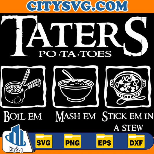 TatersPotatoesSvg