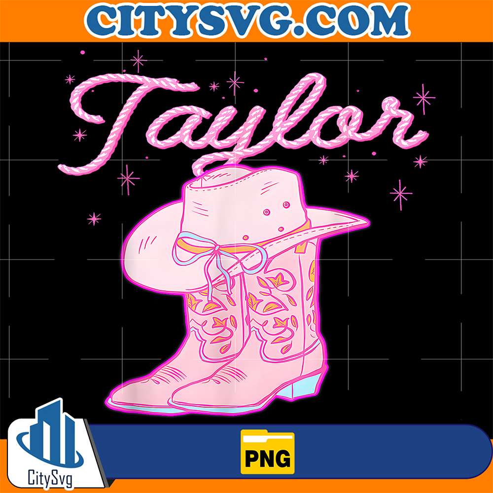 Taylor-Pink-Cowgirl-Png