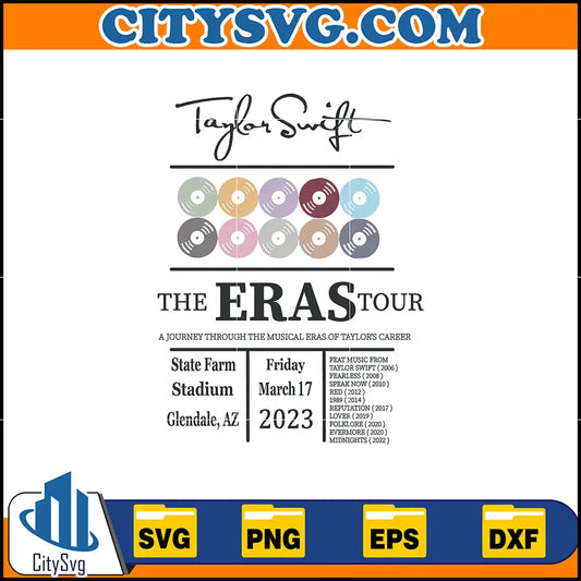 TaylorSwiftTheErasTourAlbumSvg