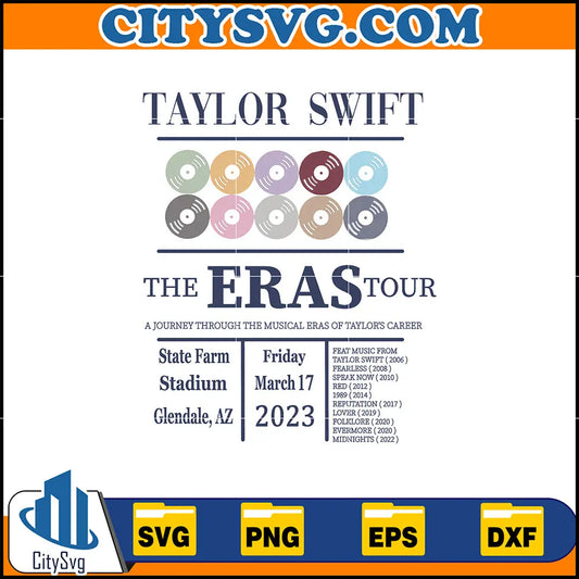 TaylorSwiftTheErasTourAlbumSvg