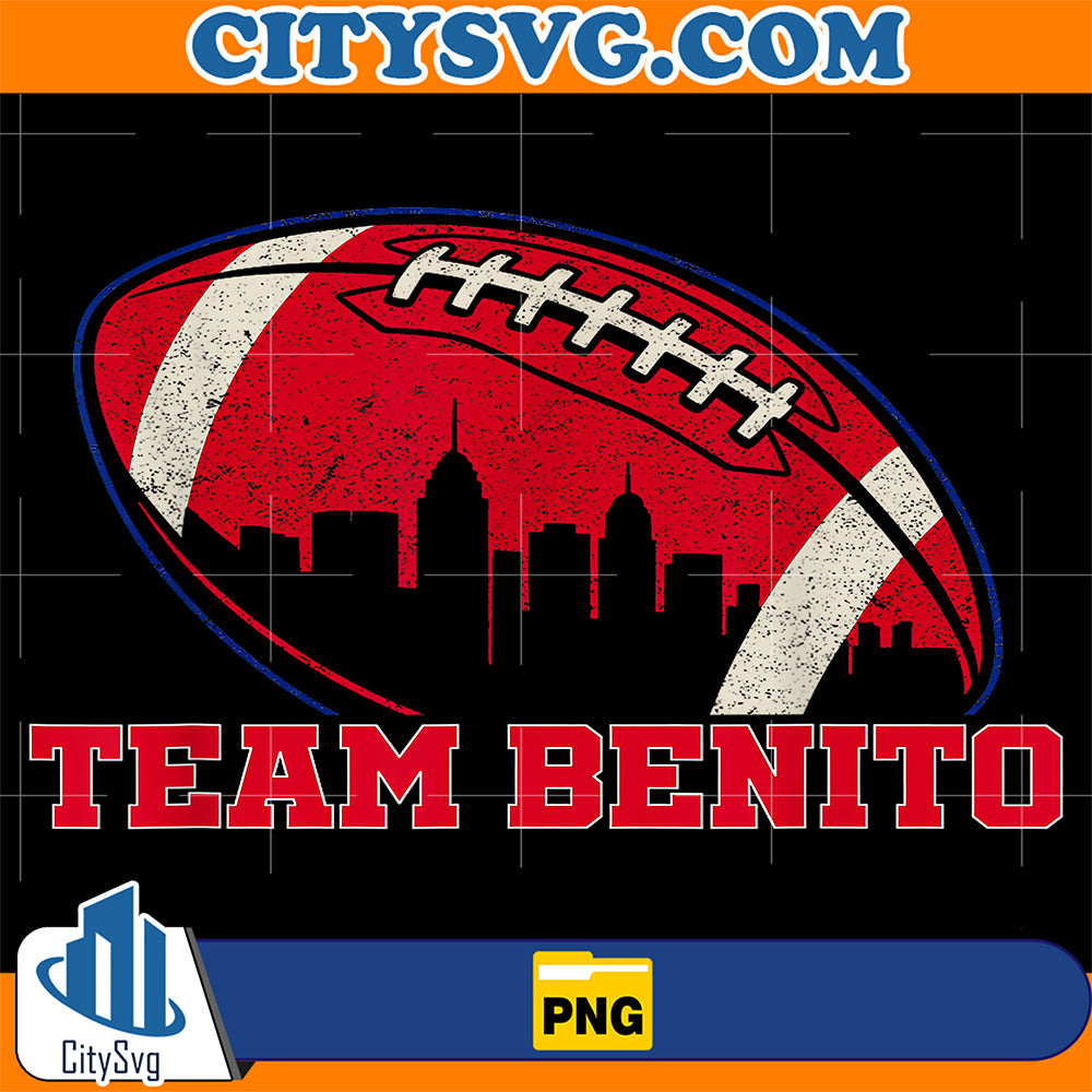 Team-Benito-City-Football-Png