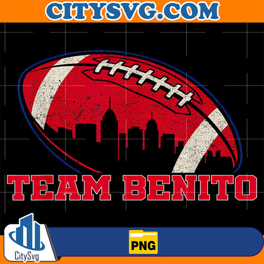 Team-Benito-City-Football-Png