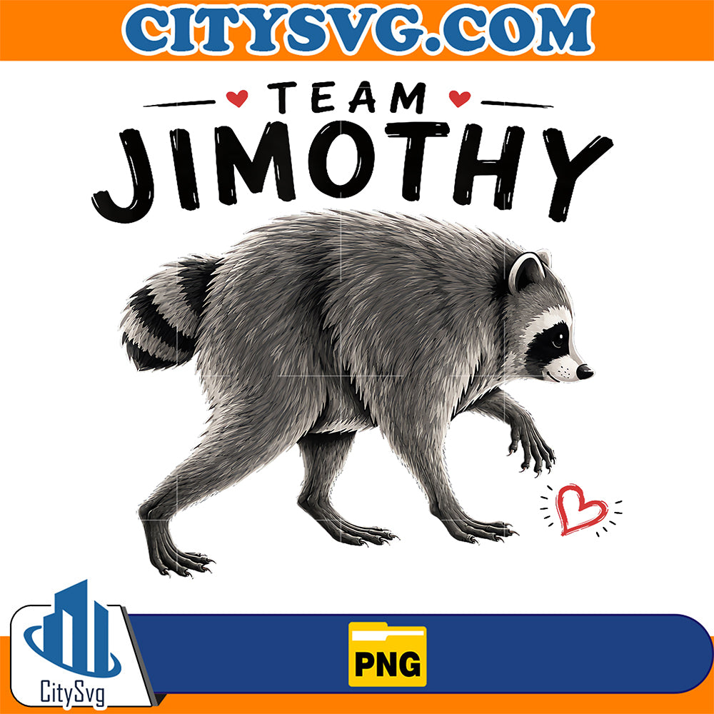 Team-Jimothy-Raccoon-Love-Png