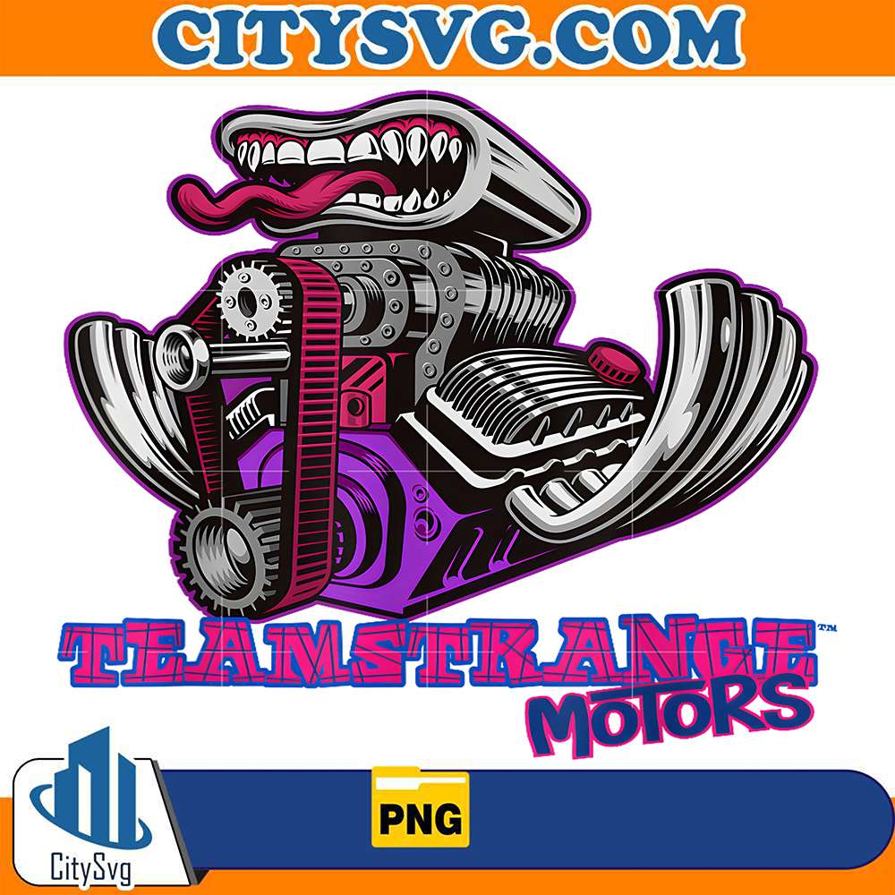 Teamstrange-Motors-Screamin-Motor-Png