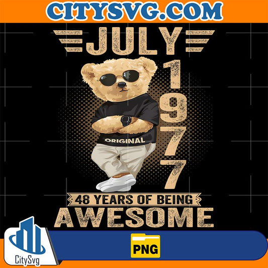 Teddy-Bear-July-1977-48-Years-Of-Being-Awesome-Png