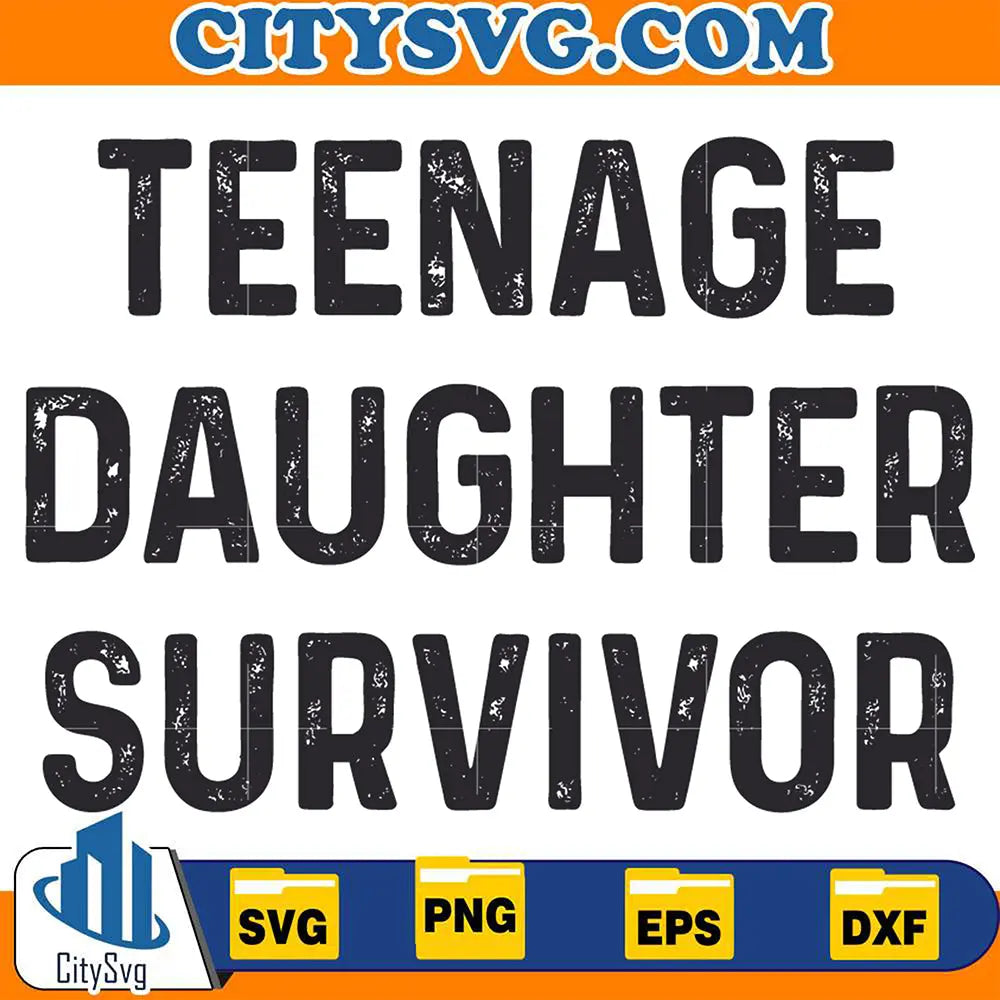 TeenageDaughterSurvivorSvg