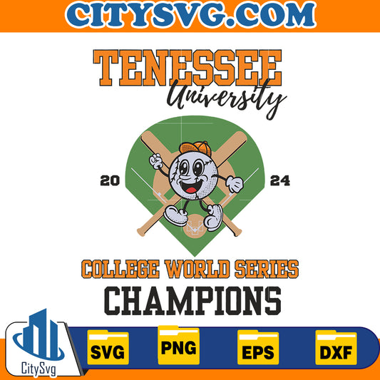 Tennessee University Baseball svg