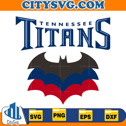 Bat Tennessee Titans Svg