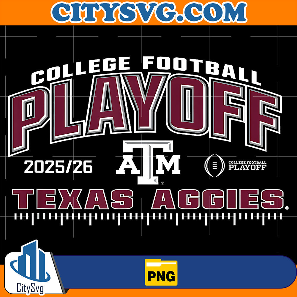 Texas-A-M-Aggies-College-Football-Playoff-CFP-2025-26-Png