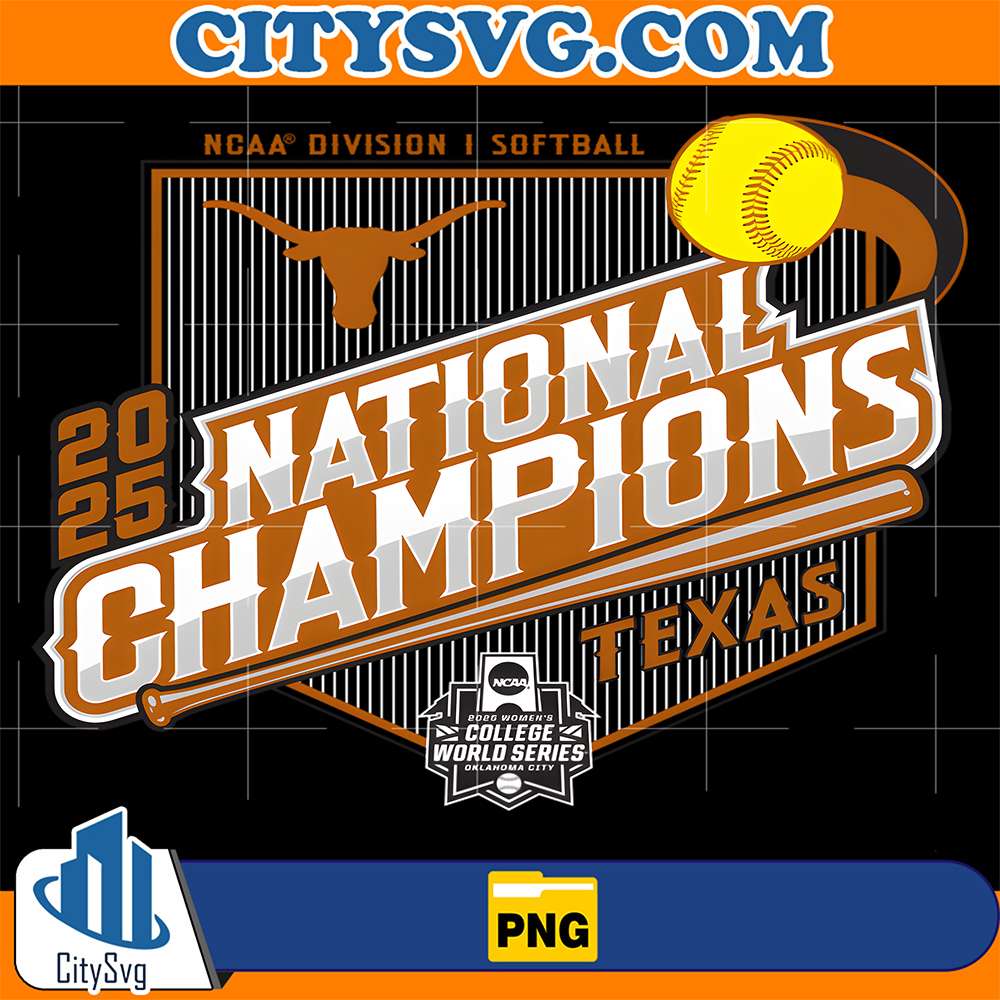 Texas-Longhorns-Softball-National-Champs-2025-WCWS-Winner-Png