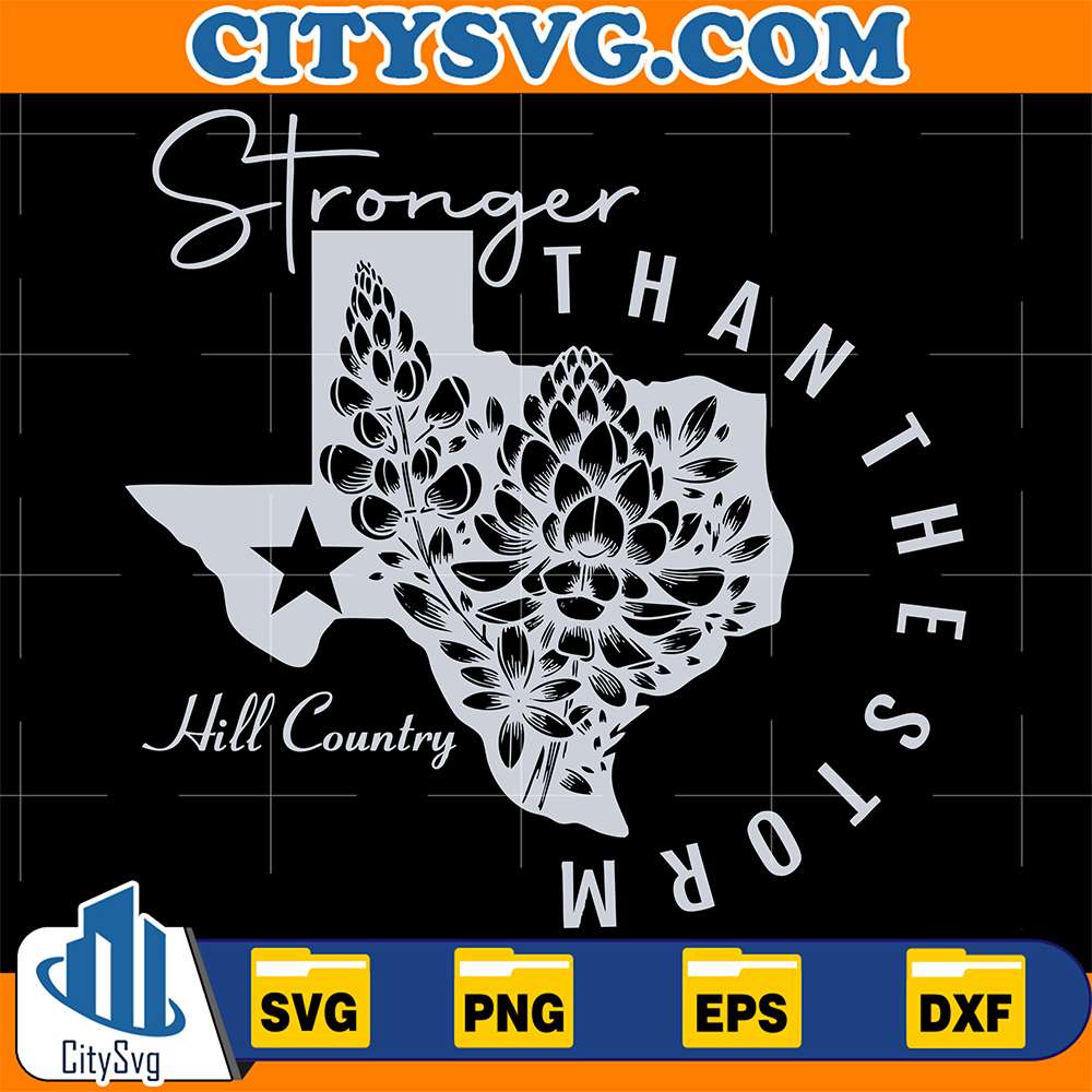 Texas-Strong-Flood-Disaster-Relief-Svg