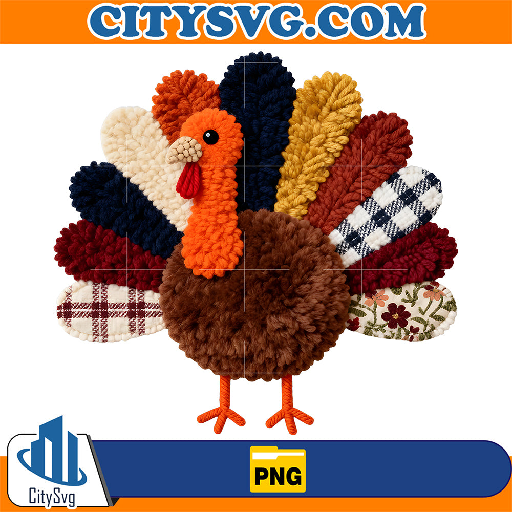 Thanksgiving-Turkey-Crochet-Png